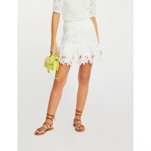 Image de Morgan Jupe courte &agrave; dentelle