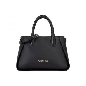 Sac &agrave; main - VALENTINO BY MARIO - Eris Re - Noir - Toile Enduite - M&eacute;tal dor&eacute; brillant