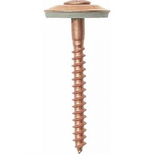 Etanco Vis &agrave; bois inox A2 cuivr&eacute; - fixation tuile sur support bois - TGS PZ