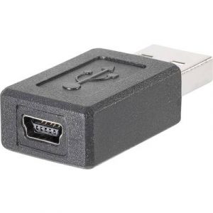 Bkl electronic Adaptateur USB 2.0 type A mâle vers Mini B USB femelle 10120276 1 pc(s)