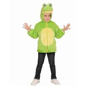 Veste &agrave; capuche grenouille enfant