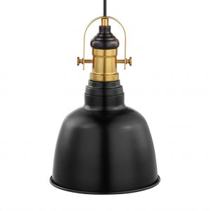 Eglo Lampe suspendue GILWELL Noir et bronze 49693