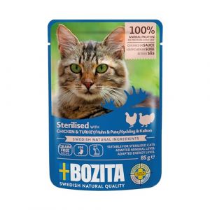 Bozita Bouchées en sauce Sterilised 12 x 85 g - volaille