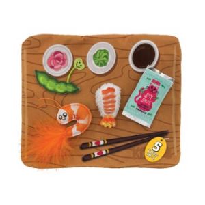 Kong Pull-a-partz Sushi-26.5X21.5X2.5 CM