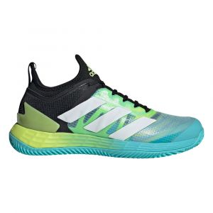Adidas Adizero Ubersonic 4 W Clay, Chaussures de Tennis Femme, Multicolore-Noir/Blanc (Negbás Ftwbla Limpul, 39 1/3 EU