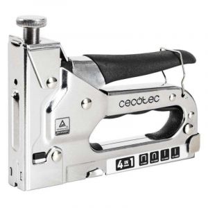 Cecotec Grappeuse manuelle FastTacker 4in1 Mallette 8000 pi&egrave;ces r&eacute;glable