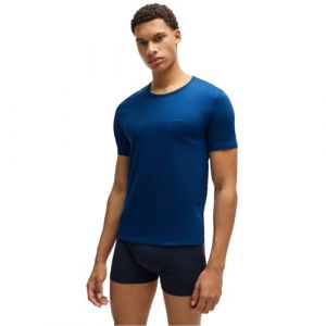 Boss Effect Hommes TShirtRN 3P Classic Lot de Trois t-Shirts en Coton à Logo brodé