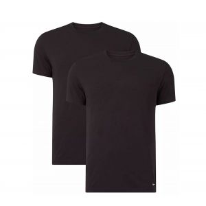 Nike Crew Neck 2 Pack, taille L, homme, black/black