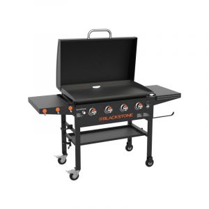 Blackstone Plancha avec couvercle amovible 4 brûleurs Griddle