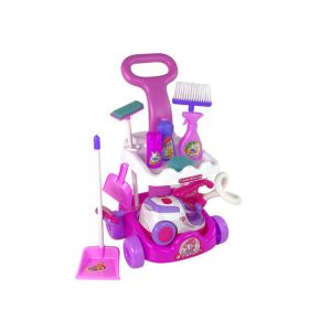 4M - Kidz Labs Jouet Chariot de nettoyage enfant avec accessoires