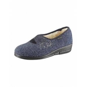 Image de Fischer Dora, Chaussons Bas Femme, Bleu (Blau 555), 38 EU