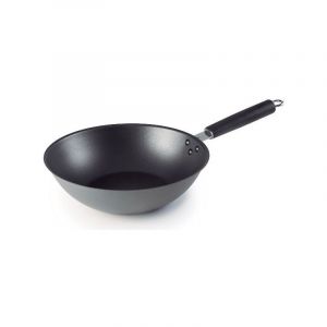 Lacor Po&ecirc;le wok 28cm en acier rev&ecirc;tu