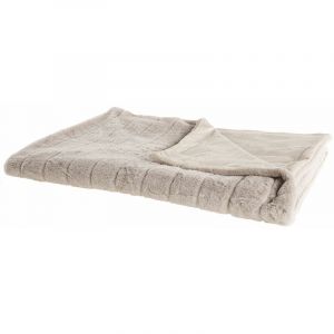 Beliani Plaid beige 150 x 200 cm LABYAR