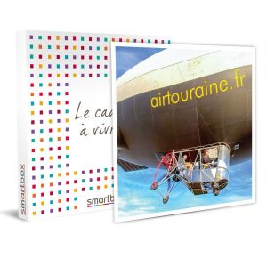 Smartbox Promenade originale d’1h en dirigeable au-dessus de Tours ou du château de Chenonceau - Coffret Cadeau Sport et Aventure