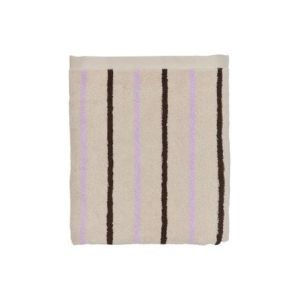 Oyoy living Serviette de bain rose en coton organique H140x70cm