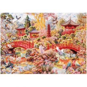 Anatolian Puzzle 3000 pi&egrave;ces : Jardin japonais
