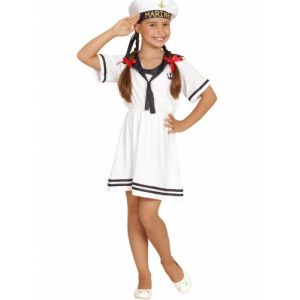 D&eacute;guisement marin blanc fille