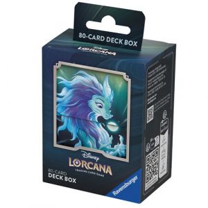 Ravensburger Disney Lorcana TCG L''ascension des Floodborn Jeu de Cartes a Collectionner JCC Boîte de rangement Deckbox Sisu des 8 ans