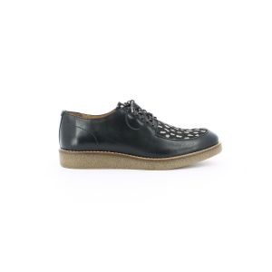 Kickers Derbies Cuir Zenna Noir