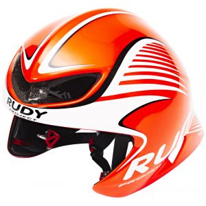 Rudy Project Casques Wing57 Red Fluo / White Shiny