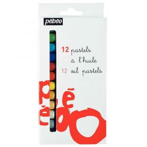 Pebeo Craie Pastel A L'huile Ara - Boite De 12 [Jouet]