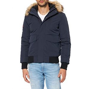 Superdry Veste Bomber Everest M Nordic Chrome Navy