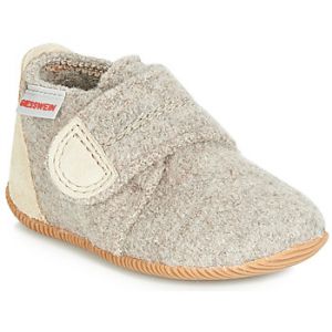 Giesswein Chaussons enfant OBERSTAUFFEN - Couleur 20,21,22,23,24,25,26,27,28,29,30 - Taille Beige