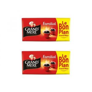 Grand' mère [ lot de 2] Café moulu familial x4 - 250g