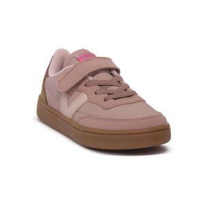 Victoria Baskets à rayures effet cuir enfant Olso