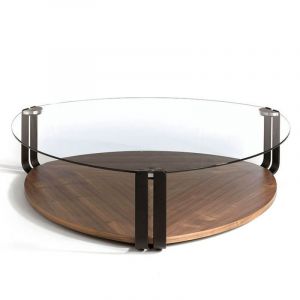 Table B e Bois & Verre "Kouda" 135cm Naturel Prix