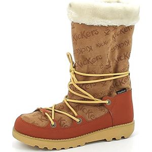 Kickers Bottillons Kick Neosnow Beige - Couleur Beige - Taille 39