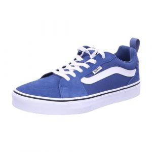 Vans Homme Filmore Basket, Suede/Canvas Blue/White, 40.5 EU