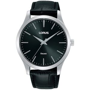 Lorus Seiko Hommes Analogique Quartz Montre avec Bracelet en Cuir RRX71HX9