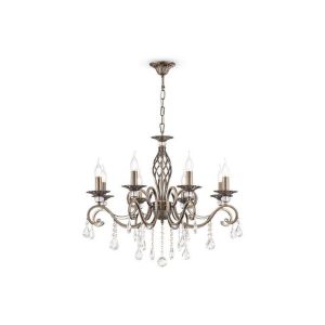 Image de Boutica-design Chandelier avec Grace Laiton 8x60W E14