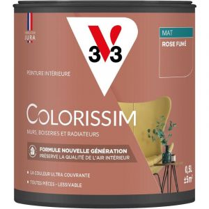 V33 Peinture Colorissi mat Rose fum&eacute; 0L5