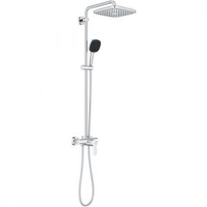 Colonne de douche avec mitigeur monocommande Economie d eau GROHE Vitalio Comfort 250 C