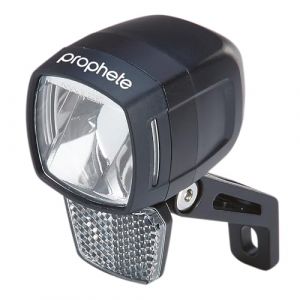 Prophete scheinwerfer 120 Lux | Aluminium | Osram LEDs | f&uuml;r E-Bike (6-48 V) | INKL. Halterung | Seitliche Sichtbarkeit Phare Adulte Unisexe, argent&eacute;, uni