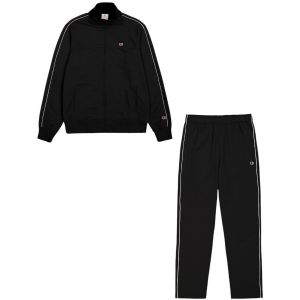 Champion Legacy-Full Zip Sweatsuit with Logo Survêtement, Noir (KK001), S Homme