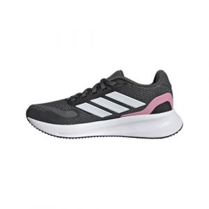 Adidas Mixte Enfant RUNFALCON 5 Shoes Junior Chaussures de Course, Grey Six/Crystal White/Bliss Pink, 40 EU