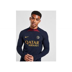 Nike Paris Saint-Germain Maillot d'Entraînement Dri-FIT ADV Strike Elite Drill - Bleu/Gold Suede, pointure Medium - Bleu - Taille Medium