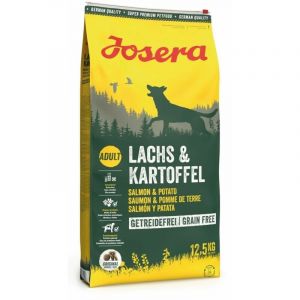 Josera Saumon & pommes de terre - lot % : 2 x 12,5 kg