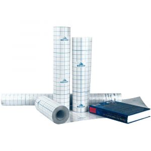 Filmolux Couvre livre cristal - film PVC souple - adhésif 1 face - 0,62 x 2 m