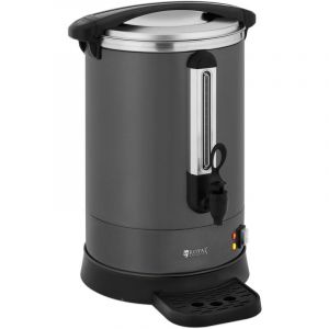 Royal Catering Machine à Café Filtre Pro Grande Cafetière Percolateur 14L Inox Poignées Robinet