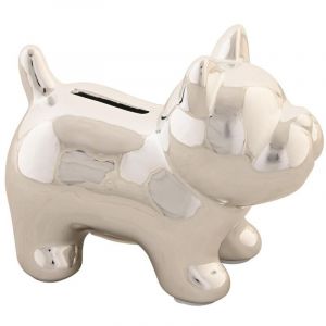 Tirelire dolomite chien DKD Home Decor