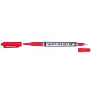 Feutre CD double pointe Rouge