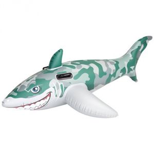 Image de Bestway 41092 - Bouée requin à chevaucher army