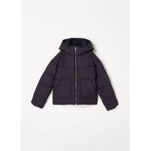 Tommy Hilfiger Doudoune courte capuche Bleu - Couleur Bleu - Taille 10-12 ans