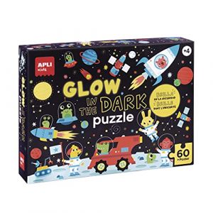 Image de APLI kids Brillant dans le noir Espace puzzle 60 pièces