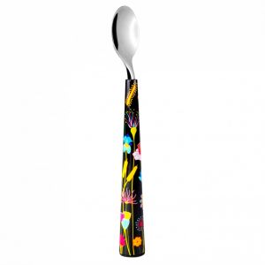 Cuillère à dessert noir HIPS 16 x 0 x 2 cm