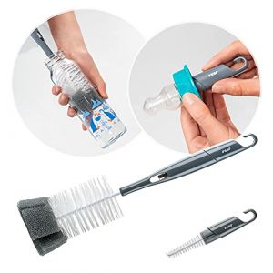 Image de Reer Brosse pour biberon et t&eacute;tine 2en1